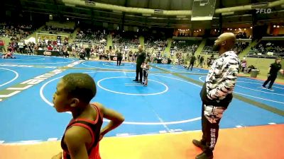 60 lbs Consi Of 8 #2 - Kassius Seymore, Pin-King All Stars vs Kadan Mclaurin, North Mabee Team Stampede