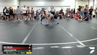 138 lbs Round 3 (4 Team) - Jordan Orland, Este Built Gold vs Sid Yablon, Prime WC Black