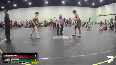 130 lbs Finals (8 Team) - Jason Kennedy, Tar River vs King Orvosh, Dogtown