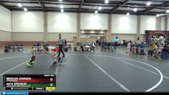 84 lbs Round 5 - Nate Spradlin, Arlington Wrestling Club vs Braylen Johnson, Stronghold