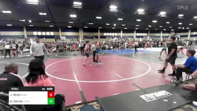 120 lbs Consi Of 4 - Jadyn Wren, RedWave vs Kavi Garvey, Team Thunder