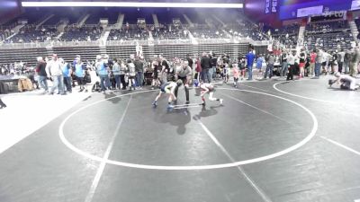 61 lbs Round Of 16 - Dawson Jackson, Eastside United WC vs Brody Coats, Bear Cave WC