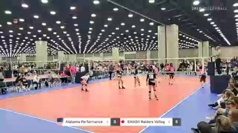 Alabama Performance 17 vs SMASH Raiders Voltage - 2022 JVA World Challenge presented by Nike - Expo Only