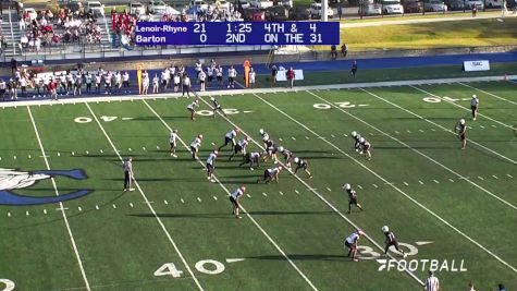 Replay: Lenoir-Rhyne vs Barton | Oct 15 @ 4 PM