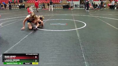 130 lbs Finals (2 Team) - Landon Messer, Dayton Bandits vs Shad Henry, Xtreme Team