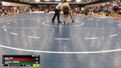 133 lbs Cons. Round 3 - Sam Teti, Ursinus vs Samuel Kimmel, Wilkes