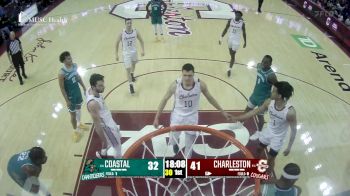 Replay: Coastal Carolina vs Charleston - Men's | Dec 18 @ 6 PM