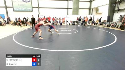 145 lbs Rr Rnd 3 - Sam Harrington, Bad Karma vs Dillon Gray, Maine Trappers