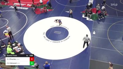 96 lbs Quarterfinal - Carter Chunko, Saucon Valley vs Davion Edmond, Diocese Of Erie