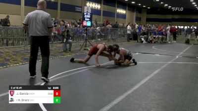 133 lbs C Of 16 #1 - Jameson Garcia, Harvard vs Haiden Drury, Utah Valley