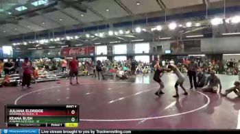 110 lbs Placement (4 Team) - Juliana Eldridge, Assassins WC Black vs KEANA BUSH, Alabama Elite Gold