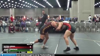 170 lbs 2nd Wrestleback (16 Team) - Alyssa Arana, Emmanuel vs Jewel Gonzalez, Gannon