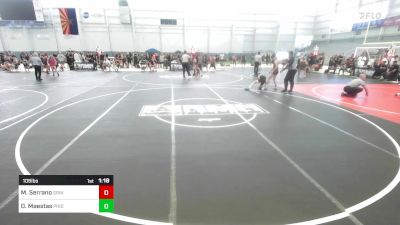 106 lbs Quarterfinal - Maika Serrano, Grindhouse WC vs Destin Maestas, Pride WC