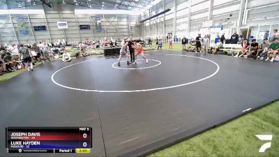 160 lbs Round 2 (8 Team) - Joseph Davis, Washington vs Luke Hayden, Missouri