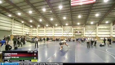 288 lbs Cons. Semi - Joseph Evans, Lone Peak vs Robbie Whelan, Wasatch