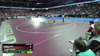 D3-190 lbs Quarterfinal - Tyson Martin, Aquinas vs Noah Lucio, Stratford