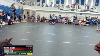 110 lbs Semis & 1st Wrestleback (8 Team) - Rocco Ruiz, Florida Punishers vs Tahrik Bailey, Georgia United