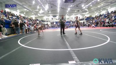 76 lbs Rr Rnd 1 - Kameryn Allison, Pocola Youth Wrestling vs Knox Lopez, Team Tulsa Wrestling Club