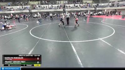 120-125 lbs Round 1 - Katelyn Roessler, Clear Lake vs Franky Groom Frey, North Crawford/Seneca