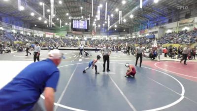 87 lbs Semifinal - Kyrie Archuleta, Alamosa vs Anthony Salgado, Cedaredge Bruins