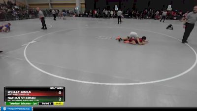 83 lbs Quarterfinal - Wesley Janick, NWo Wrestling Club vs Nathan Schuman, Mat Assassins Wrestling Club