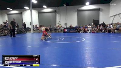 110 lbs Quarterfinals (8 Team) - Ritchie Trew, South Carolina vs Galen Dewhirst, Kansas