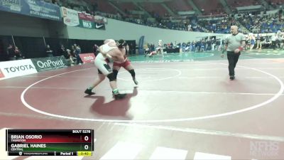 5A-285 lbs Cons. Round 2 - Brian Osorio, Thurston vs Gabriel Haines, Central