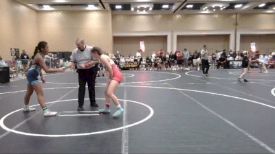 116 lbs Consi Of 8 #2 - Ali Svancara, Southern Idaho Wr Acd vs Kezra McKenzie, Gold Rush Wr Acd