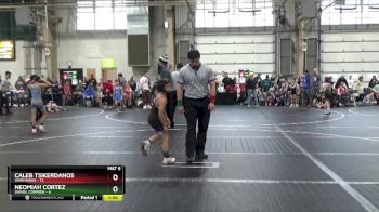 64 lbs Round 3 (6 Team) - Neomiah Cortez, Daniel Cormier vs Caleb Tsikerdanos, Warhawks