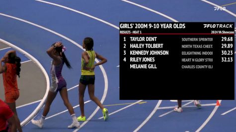 Youth Girls' 200m Usatf Club Competition , Finals 2 - Age 9-10