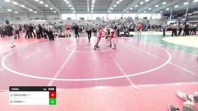 145 lbs Consolation - Jesse Vanorden, NY vs August Hibler, NJ