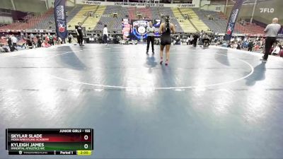 155 lbs Quarterfinal - Skylar Slade, Moen Wrestling Academy vs Kyleigh James, Immortal Athletics WC