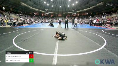 46 lbs Round Of 16 - Colton Tecumseh, Mojo Grappling Academy vs Willie Lewis, Jr, Coweta Tiger Wrestling