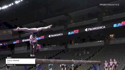 Cailyn Waibel - Beam, BVA - 2022 Elevate the Stage Toledo presented by Promedica