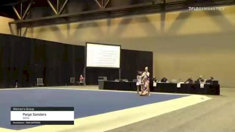 Paige Sanders - Women's Group, GOSA - 2021 USA Gymnastics Championships