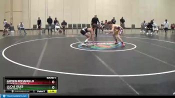 135 lbs Round 5 (6 Team) - Lucas Giles, Young Guns vs Jayden Romanello, St. Lucie PAL / Tropics