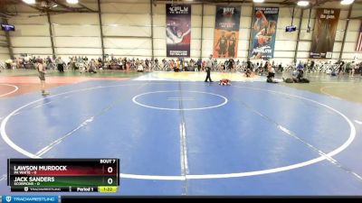 48 lbs Rd# 5- 3:45pm Friday Final Pool - Jack Sanders, Scorpions vs Lawson Murdock, PA White