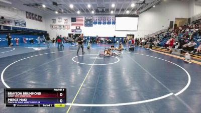 83 lbs Round 3 - Brayson Brummond, Windy City Wrestlers vs Pierce Maki, Touch Of Gold Wrestling Club