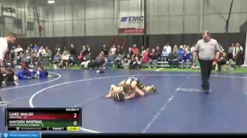 120 lbs Round 5 (6 Team) - Luke Walsh, Iowa Red vs Hayden Whiting, South Dakota Thunder