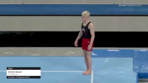 Emmit Glover - Floor, All American - 2021 US Championships