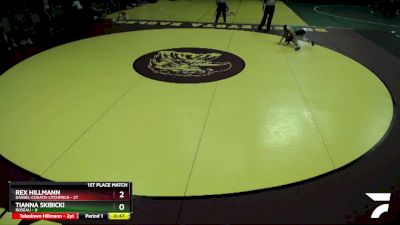 70 lbs Placement (4 Team) - Tianna Skibicki, Roseau vs Rex Hillmann, Dassel-Cokato-Litchfield