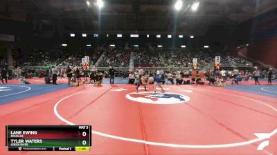 3A-160 lbs Quarterfinal - Lane Ewing, Douglas vs Tyler Waters, Green River