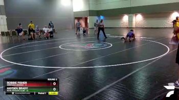 132 lbs Round 2 (6 Team) - Hayden Brady, Elite Athletic Club vs Robbie Fisher, Nebraska Broskis