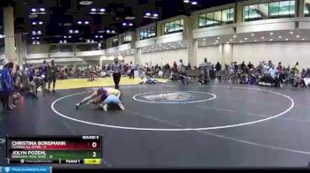 114 lbs Round 9 (10 Team) - Jolyn Pozehl, Nebraska Tidal Wave vs Christina Borgmann, Florida All-Stars