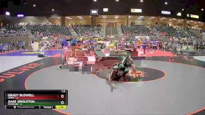 122 lbs Round 3 (4 Team) - Gage Singleton, Roseburg vs Grady Buswell, Sandy