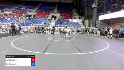 160 lbs Rnd Of 128 - Jackson Tribbett, Colorado vs Nick Orchard, Utah