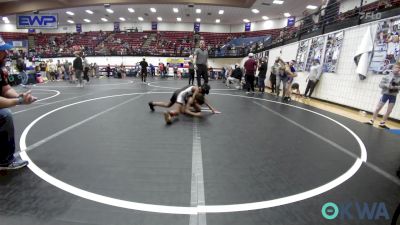 80 lbs Rr Rnd 2 - Dylan Estell, Mustang Bronco Wrestling Club vs Michael Rodgers, Newcastle Youth Wrestling