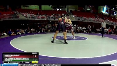 285 lbs Round 1 (6 Team) - Braden Conroy, Eaglecrest vs Noah Ferguson Naranjo, Norfolk