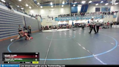 195 lbs Semifinal - Teancum Mitchell, Corner Canyon vs Kolby Clark, South Fremont