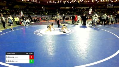 80 lbs Semifinal - Rocco Caputo, Jersey 74 vs Casey Pekula, Seagull Wrestling Club